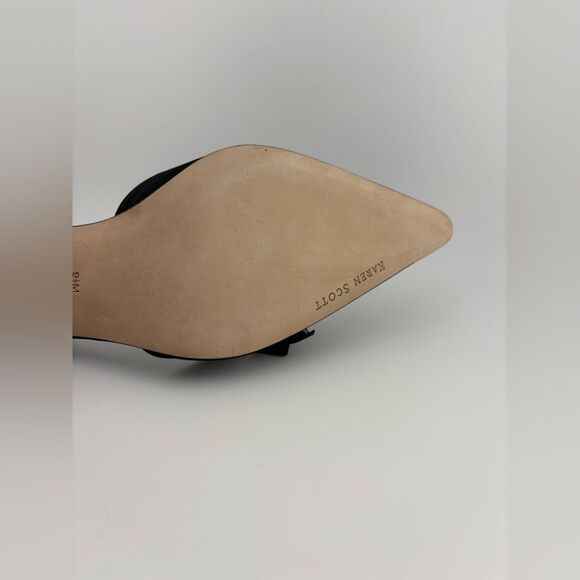 Karen Scott Black Slingback Heels - Picture 9 of 15